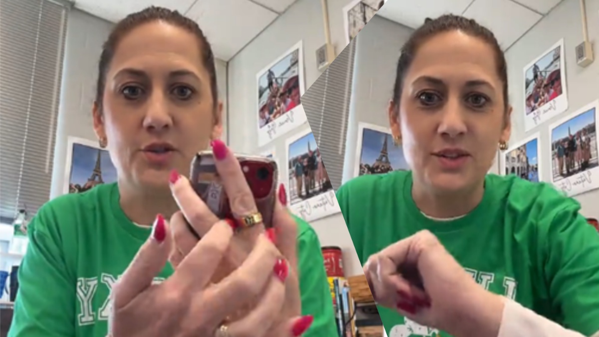 Illinois teacher sees photos of herself on student's phone
