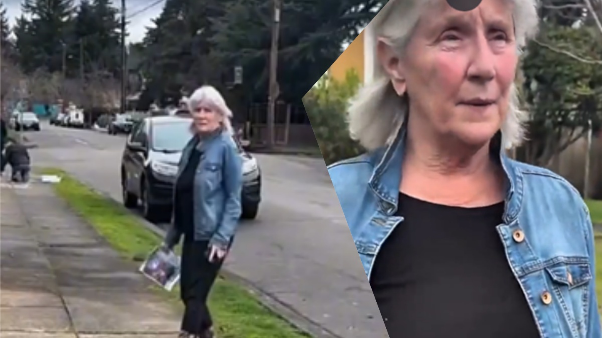 Oregon Karen says terrible things to a little girl