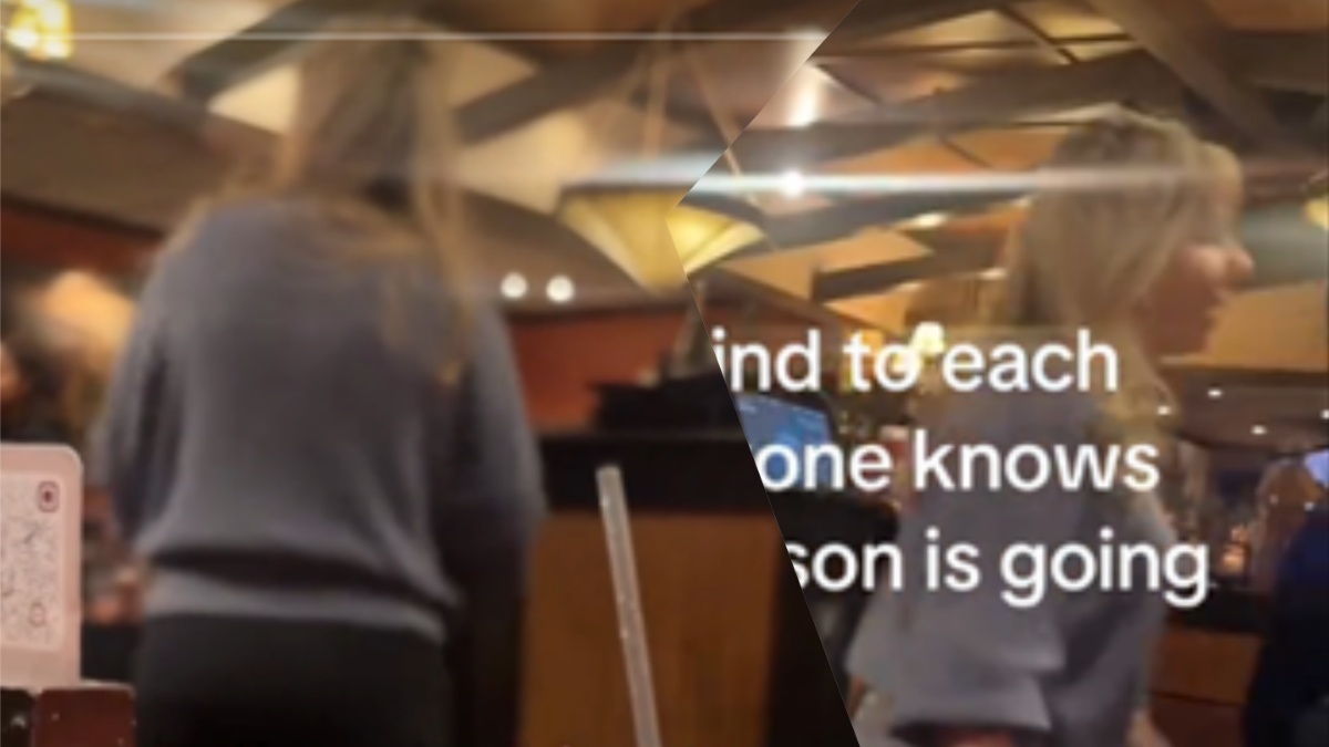 Pennsylvania mother breaks down in restaurant