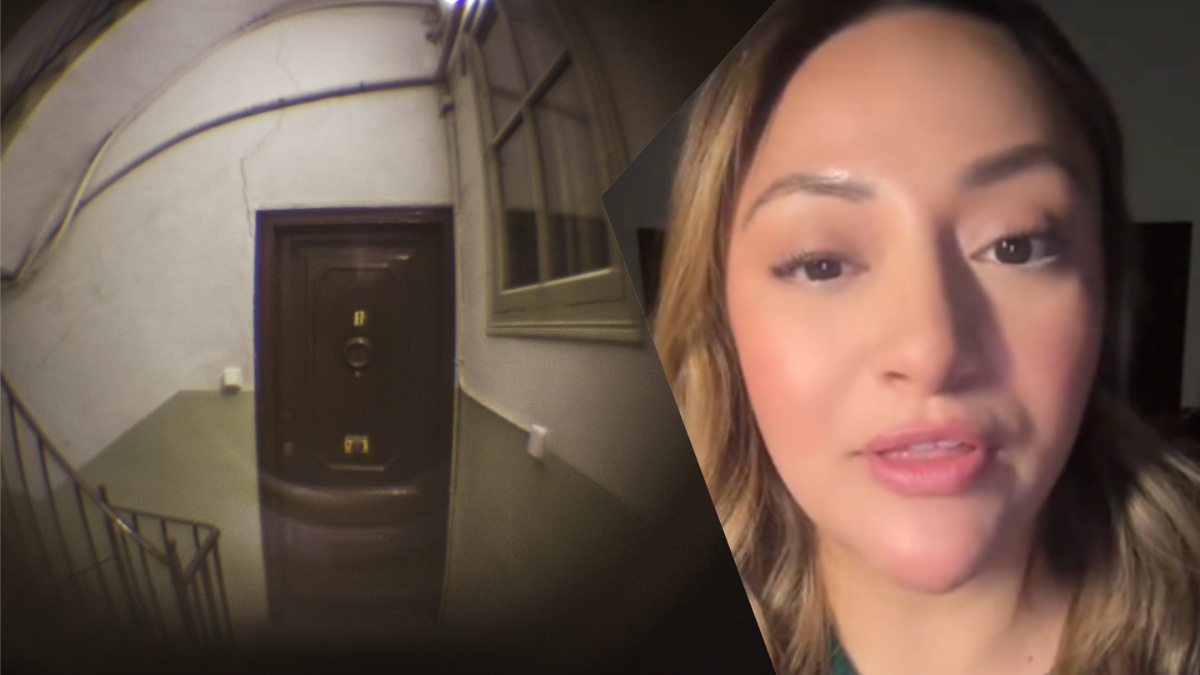 wisconsin woman doorbell scare