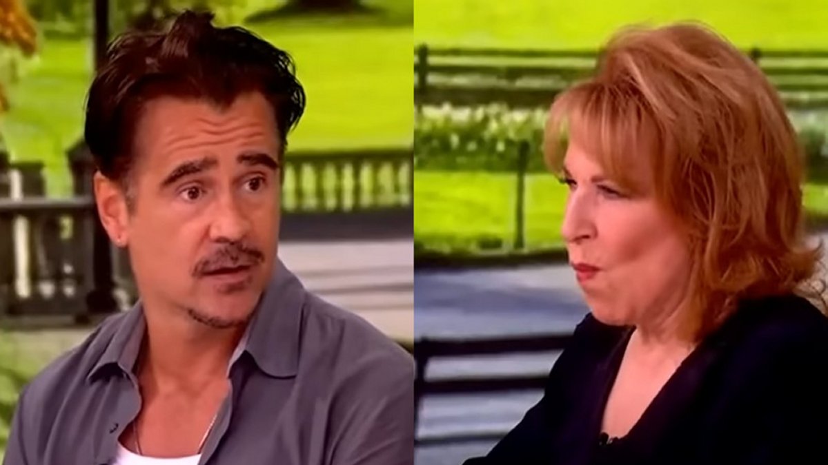 Colin Farrell-Joy Behar