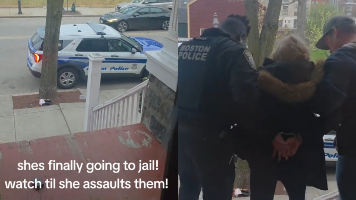 Massachusetts Karen Gets Arrested