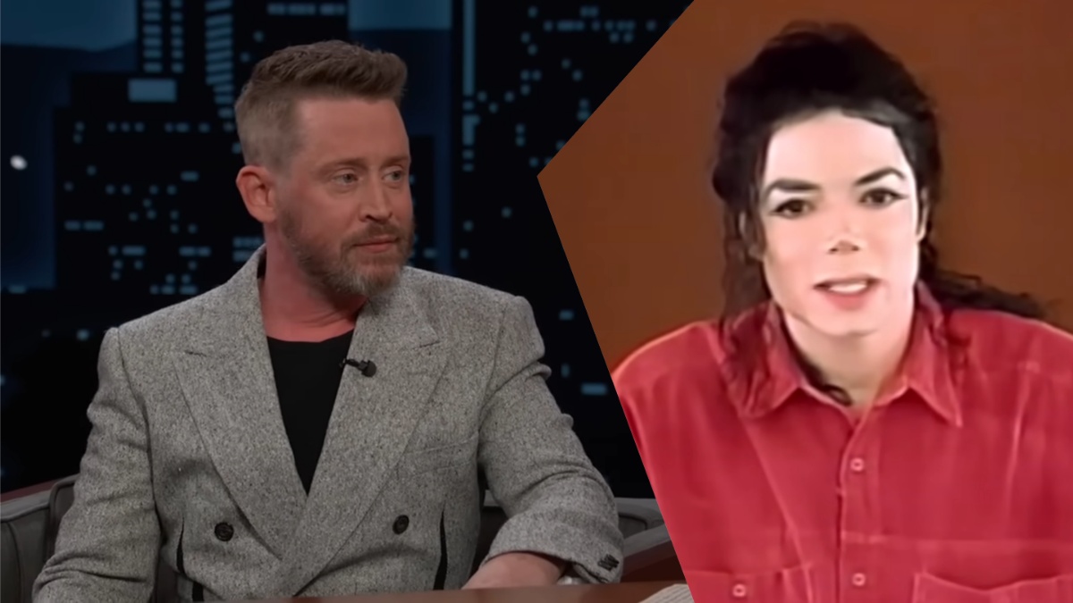 Michael Jackson and Macaulay Culkin