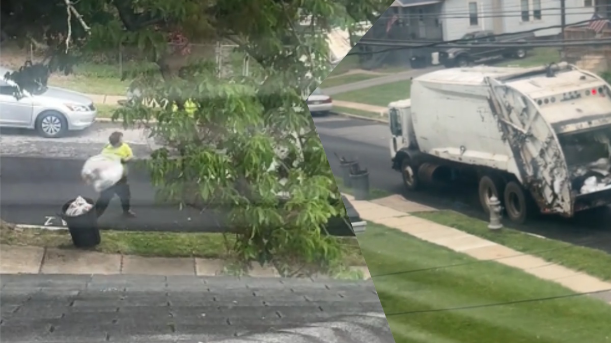 Pennsylvania trash meltdown