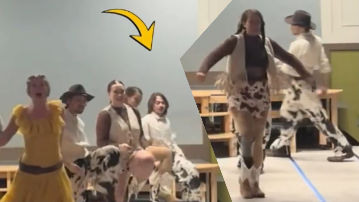Utah Woman's Dance Moves