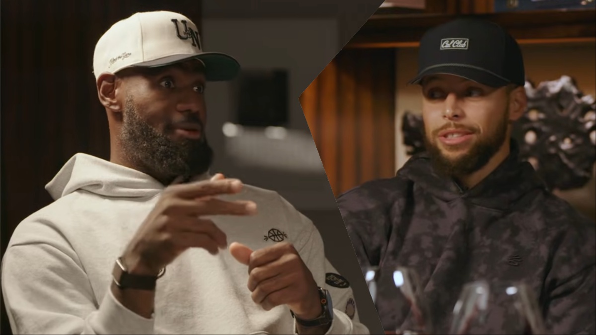 LeBron James And Stephen Curry Interviews