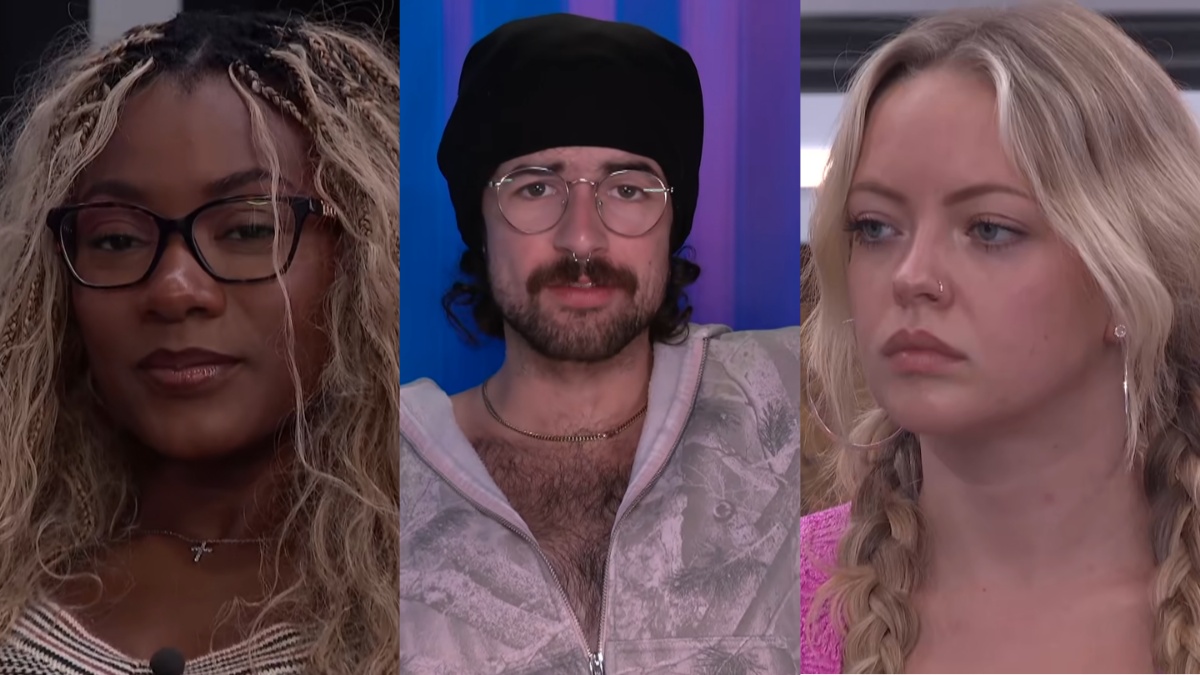 Big Brother 28 HoH winner Barrett Pfeiffer with Taylor and Melody