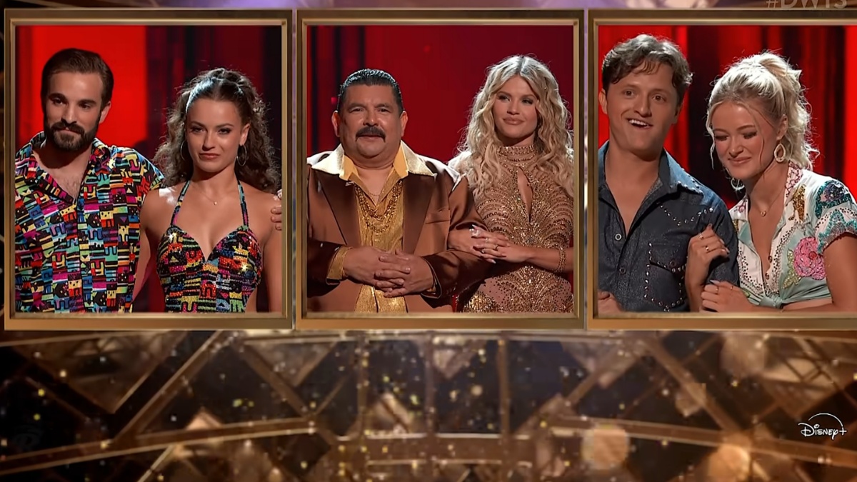 Guillermo Rodriguez and Witney Carson perform on Dancing With the Stars season 35